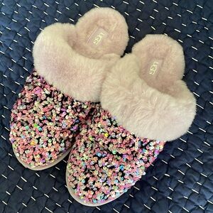 Ugg slippers sequin